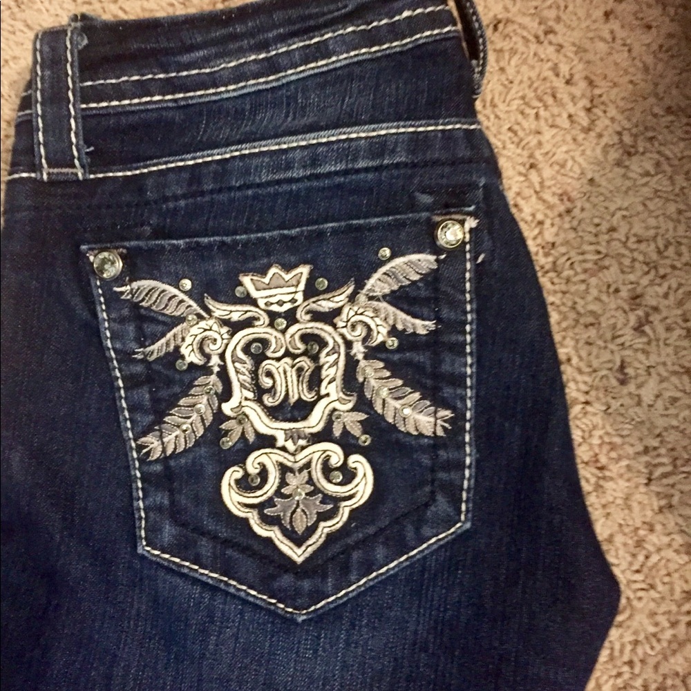 miss me size 27 bootcut dark wash NEW
